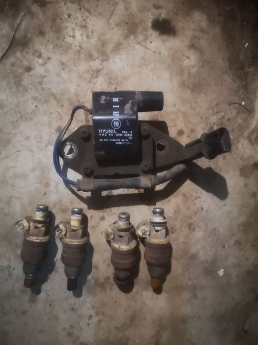Хундай Соната 3,  форсунки, катушка. 1.8