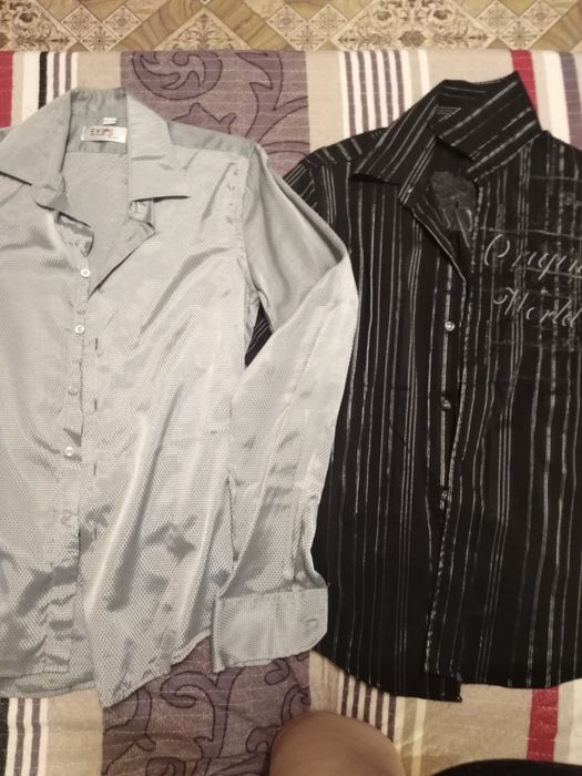 Рубашки мужские подростковые