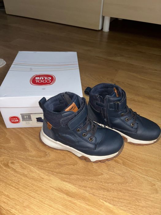 Ghete bleumarin piele Cool club SMYK, 31
