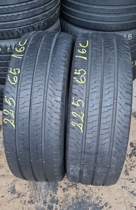 2 Anvelope Vară Continental 225 65 R16C  DOT4620.