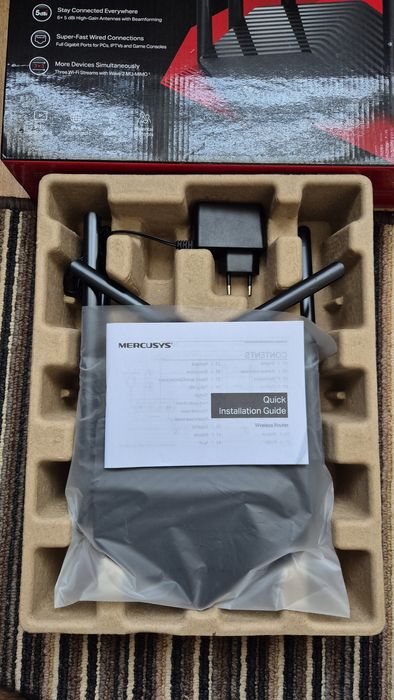 Router Mercusys MR50G AC1900 Dual Band