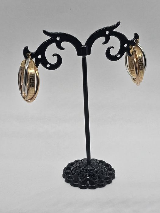 Vand cercei din aur 14 k 4.27 g cod 277