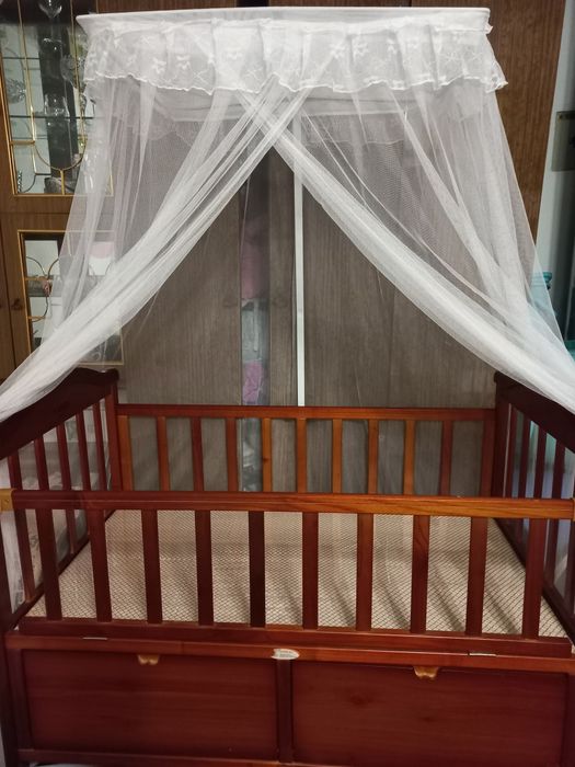 Манеж детский деревянный