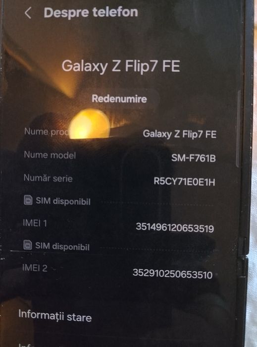 Telefon Samsung flip 7