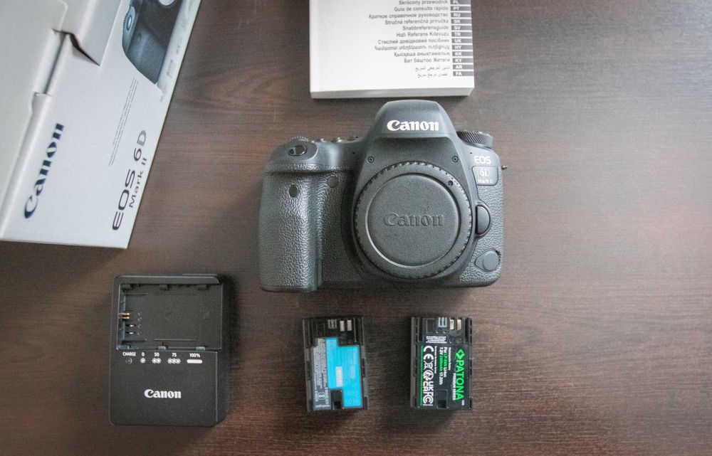 Dslr Canon 6D Mark II -Full Frame - 2508  de cadre