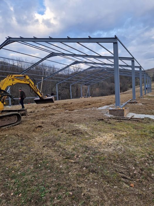Vand structura metalica hala metalica variante auto