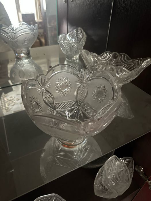 Хрустал вазалар