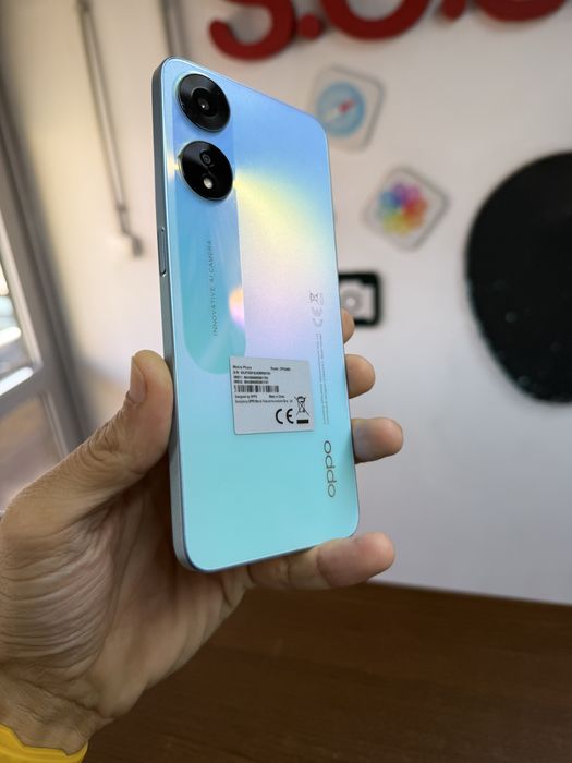 Vand Oppo A76 blue