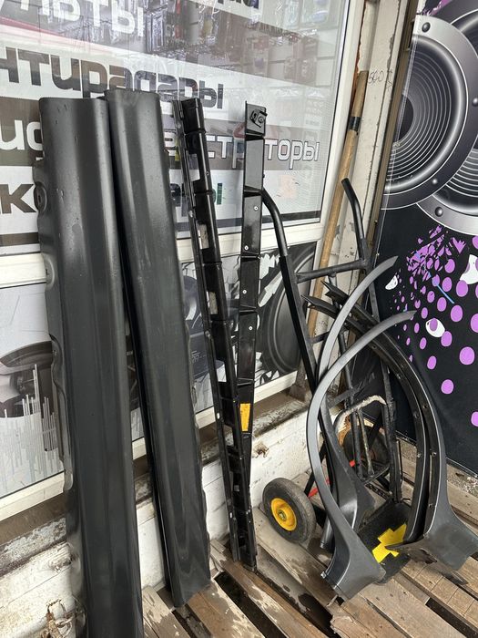 Пороги пластиковые bmw e53