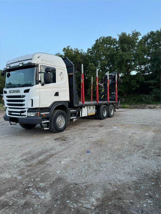 Camion forestier Scania
