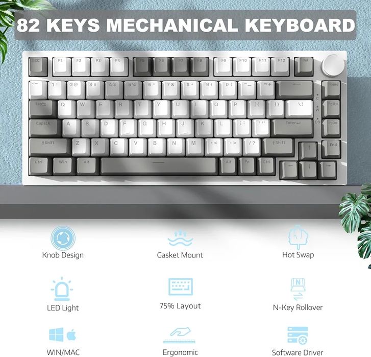 Tastatură mecanică cu fir A.JAZZ AK820