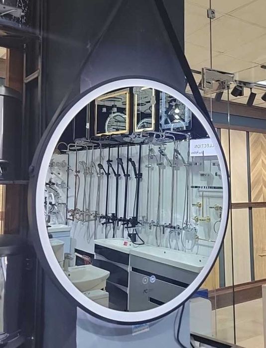 Зеркало с подсветкой LED и обогревом. Размеры от 60х60