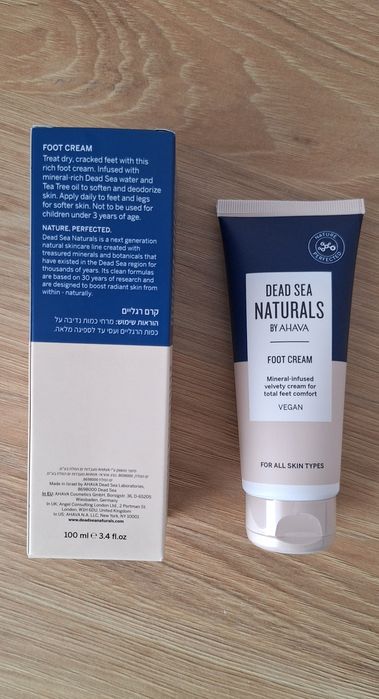 Cremă hidratantă (picioare) Dead Sea Naturals (Ahava)