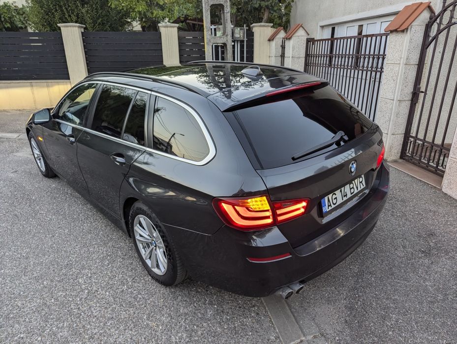 BMW 520D, Piele, BiXenon, HUD, 4 butoane, Navi Pro, Panorama, Automat!