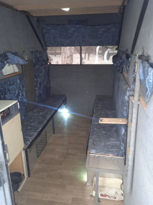 Домик  для зимней рыбалки в прицеп