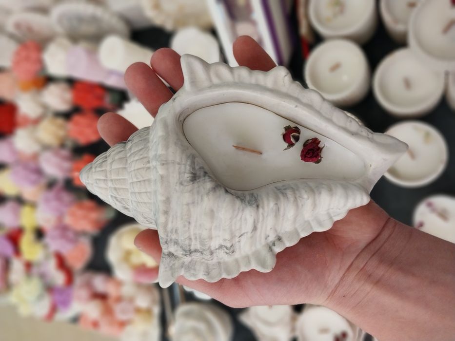 Подарок на 8 марта. Арома свечи натуральный воск