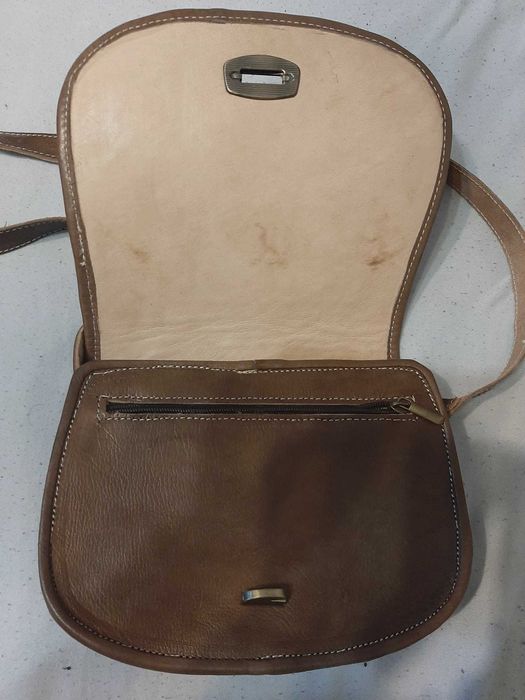 Чанта от естествена кожа