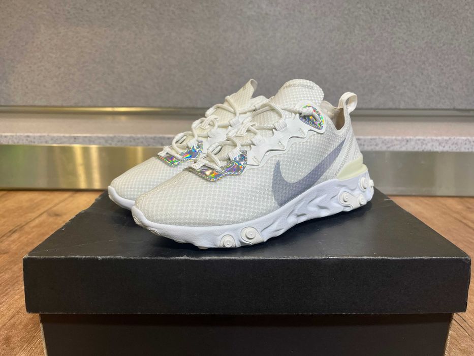 ОРИГИНАЛНИ *** Nike React Element 55 'Iridescent Silver'