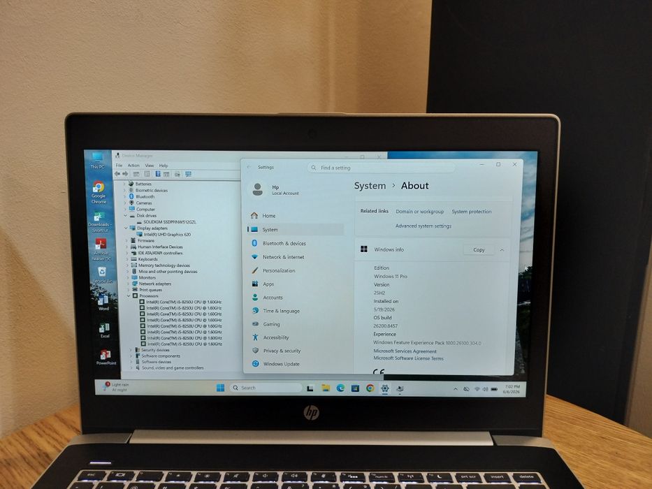 HP ProBook | i5|8GB RAM | 512GB SSD