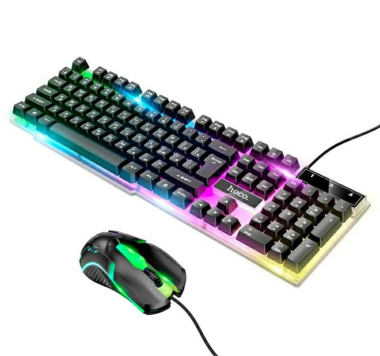 Игровая клавиатура+Мышка КОМБО 2 в 1 с подсветкой