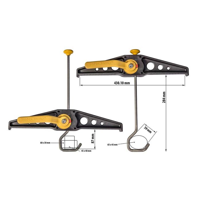 Suport scara  cu antifurt *RENUNTA LA IMPROVIZATII *Rhino safe clamp