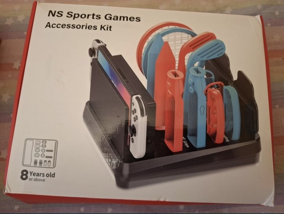 Nintendo Switch oled white cu accesorii