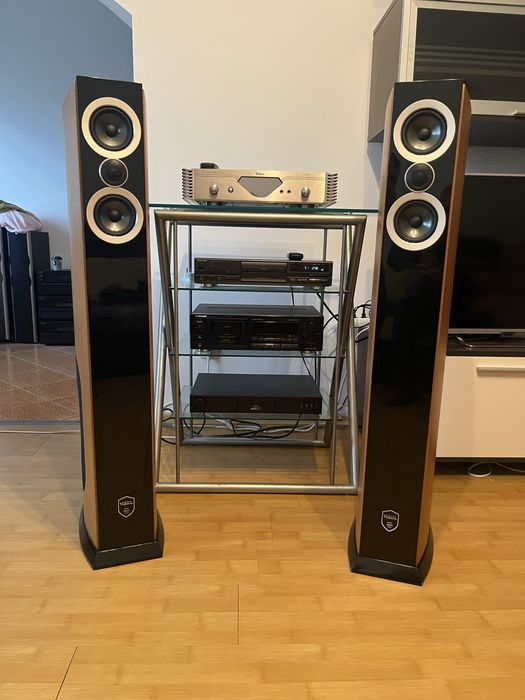 Vishorn V9  Amplifier si 2 boxede podea Hi-FI Speaker  System  V-380