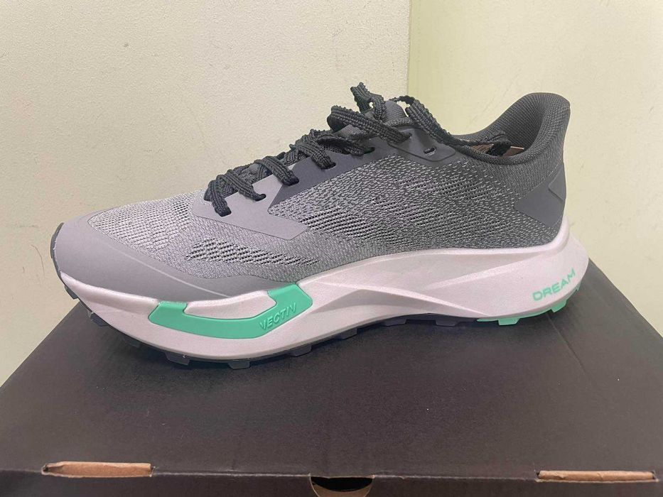 Нови мъжки маратонки The North Face Vectiv Enduris 4 Grey/Green размер 43