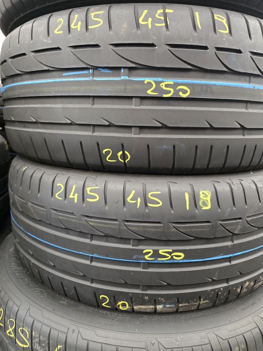 Set 245 45 19  275 40 19 bridgestone