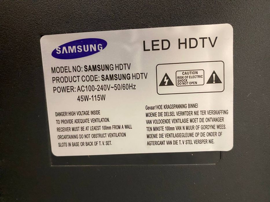 Samsung LED HD TV
