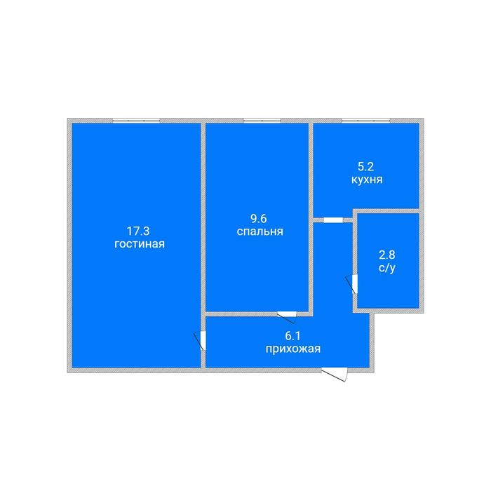 Продажа 2-комнатной квартиры