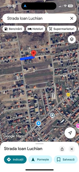 Teren sanmartin 734 mp zona traian decebal