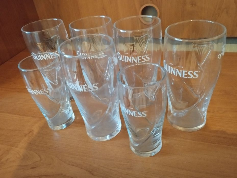 Фирменные стаканы Guinness, комплект