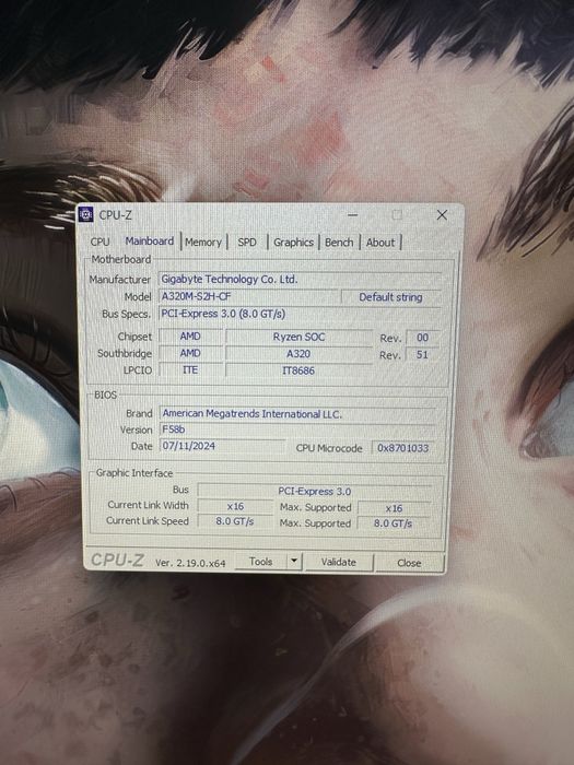 Материнская плата AM4 A320M
