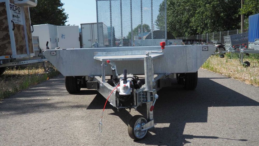 Remorca transport UTILAJE,3500kg,2920 x 1520,Fabricata in RO