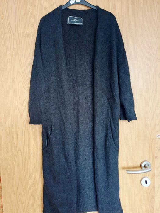 Черна жилетка с мохер by Malene Birger S