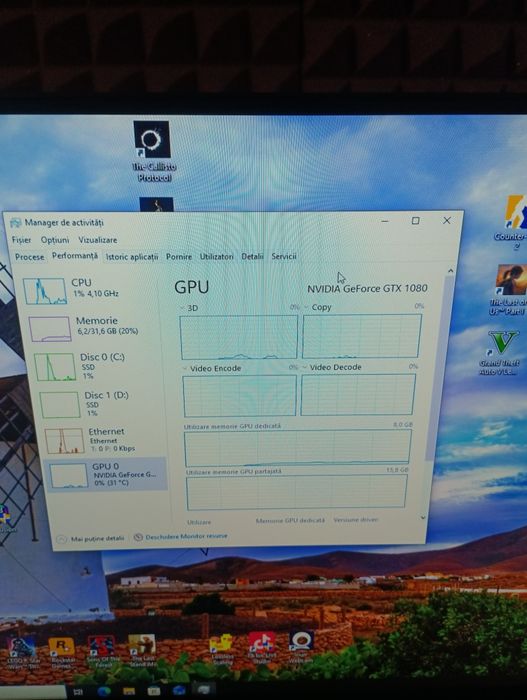 gtx ASUS ROG STRIX 1080 box + pastă / paduri noi