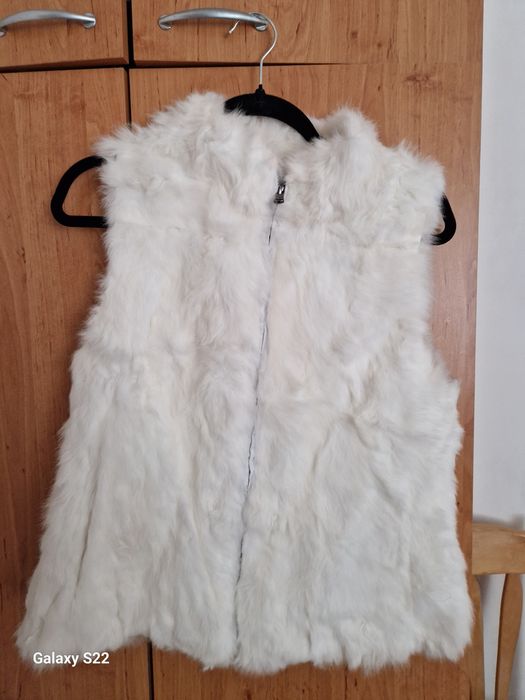 Дамски елек от естествен косъм