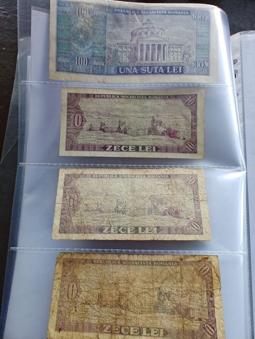 Colecție bancnote, bancnote romanesti, bani vechi