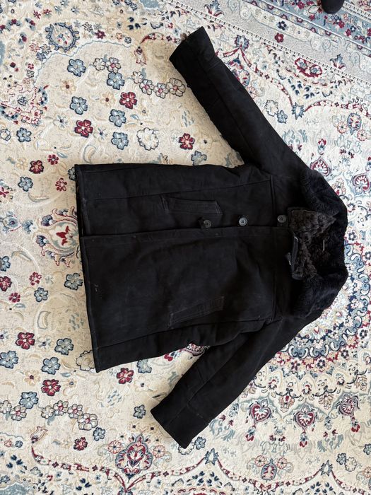 Настощая овчина мужская шуба