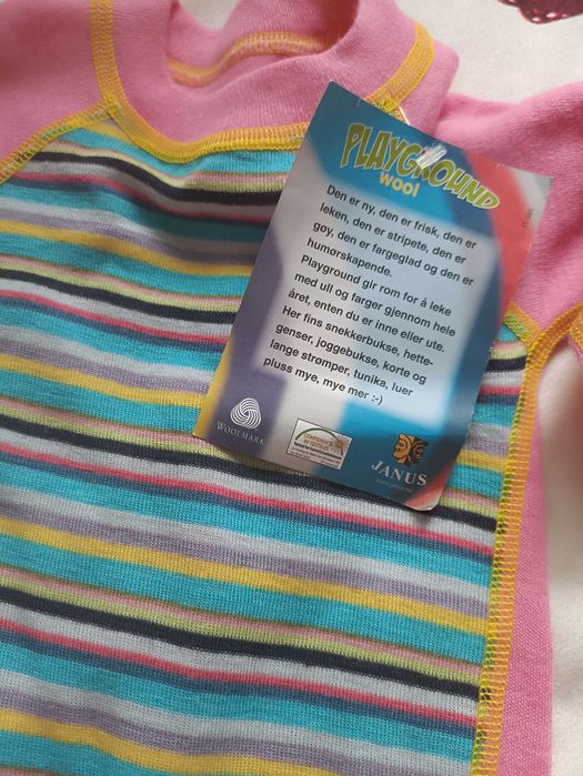 Body Janus nou cu etichetă, lână