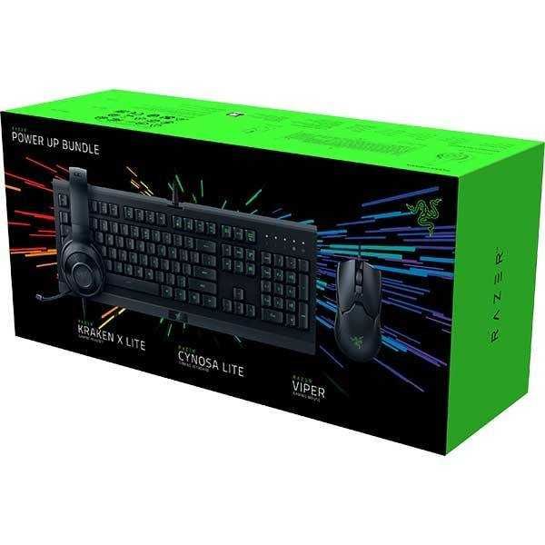 Kit Gaming Tastatura Mouse Casti RAZER Power Up RZ85-02740200-B3M1 Nou Sigilat