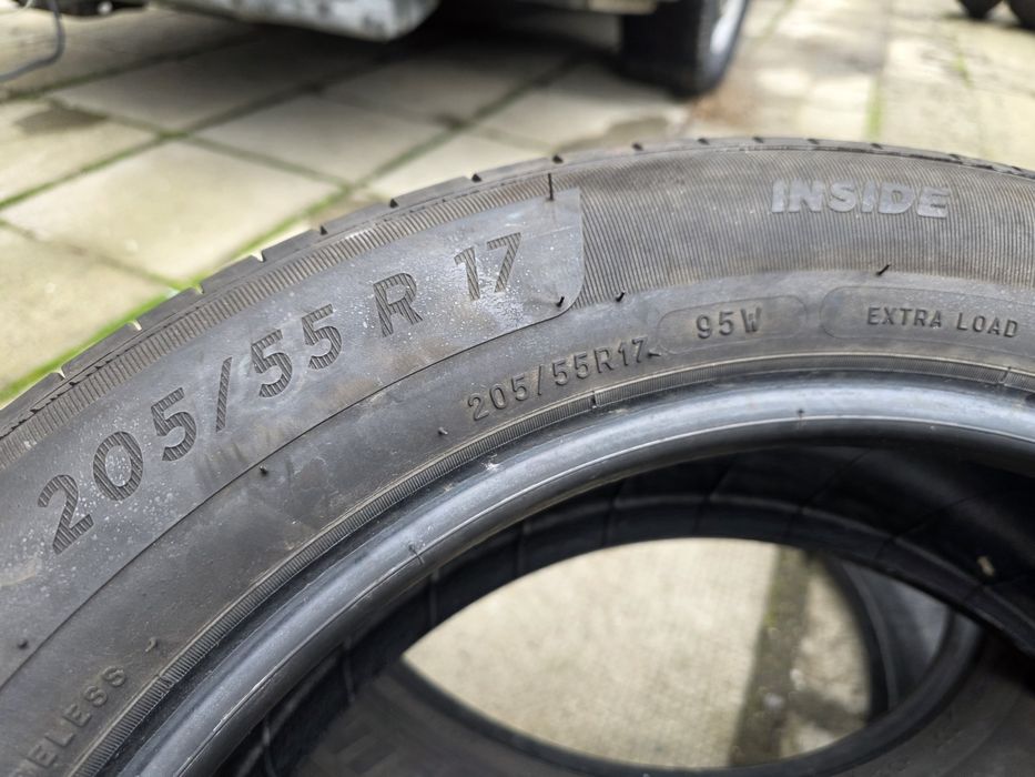 2бр Летни гуми 205 55 17 - Michelin