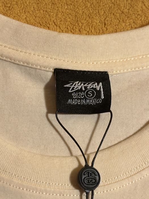 Tricou stussy crem