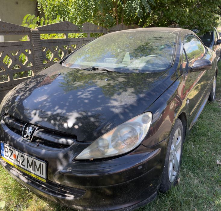 VÂND PEUGEOT 307 CC – 2.0 BENZINĂ – automată – decapotabilă
