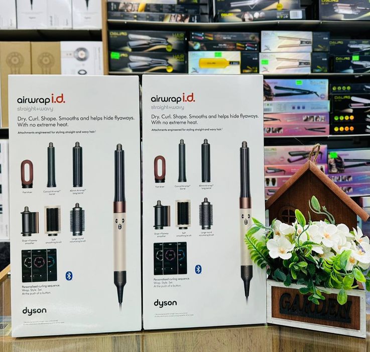 Стайлер дайсон с блютузом в наборе с расческой