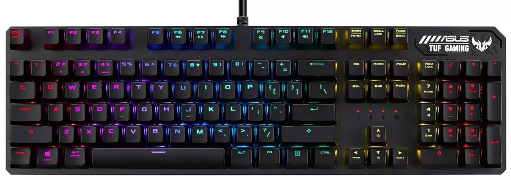 Asus Tuf Gaming K3 клавиатура игровая