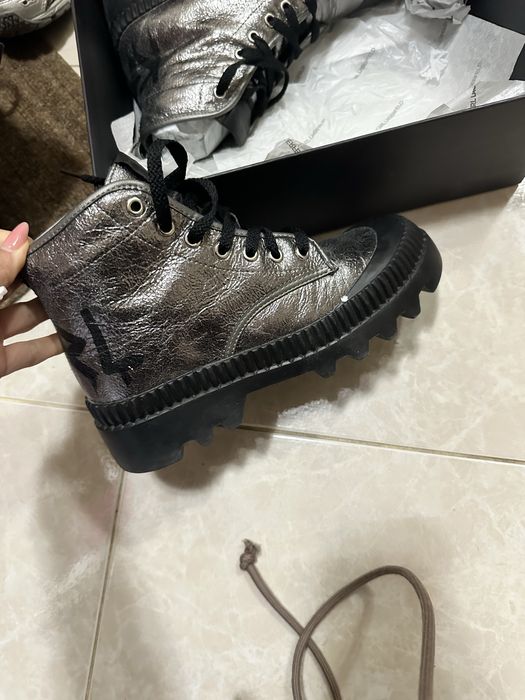 Боти от естествена кожа Karl Lagerfeld