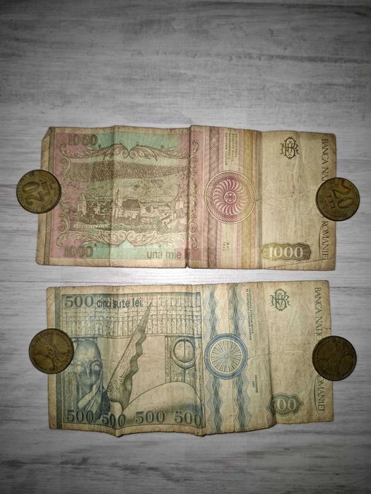 Monede și bancnote vechi românești