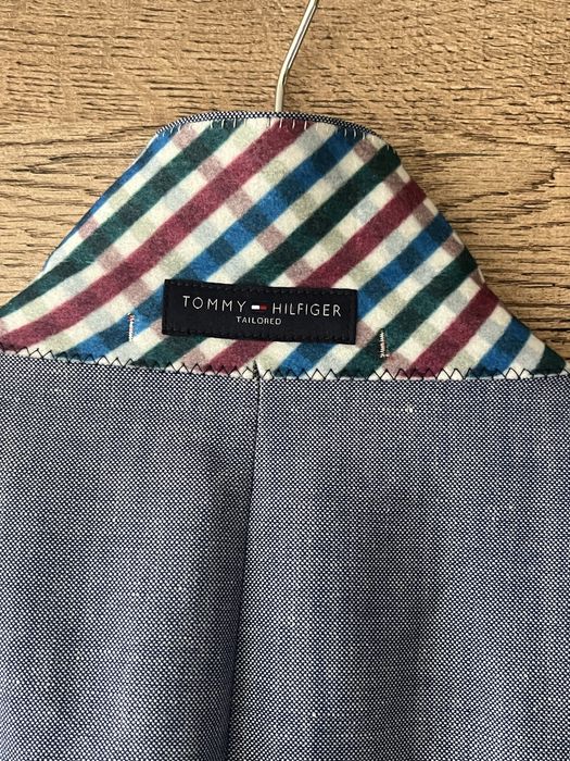 Tommy Hilfiger Tailored - Сако с вълна и лен ХЛ размер / Оригинал